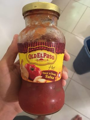 Old El Paso, Thick 'N Chunky Salsa, Hot, Hot