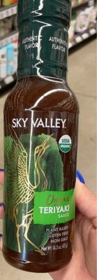 Organic Teriyaki Sauce, Teriyaki