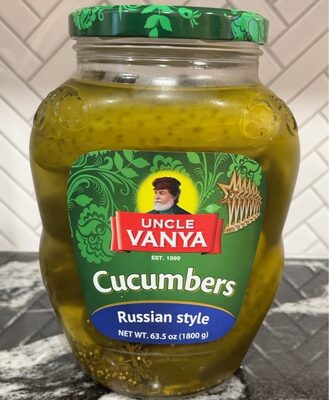 Russian Style Cucumbers, Russian Style