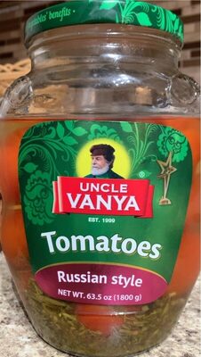 Russian Style Tomatoes, Russian Style
