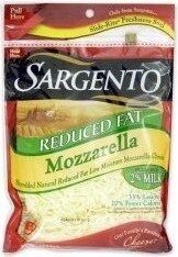 Sargento, Shredded Reduced Fat Low Moisture Mozzarella Cheese