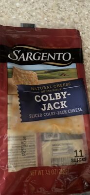 Sliced Colby-Jack Sliced Natural Cheese, Colby-Jack