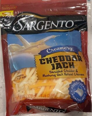 Creamery Shredded Cheddar Jack Natural Cheese