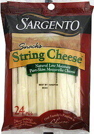String Cheese Low Moisture Part-Skim Mozzarella Natural Cheese Snacks, String Cheese