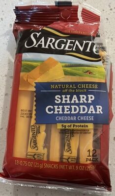 Snacks Sharp Cheddar Natural Sharp Cheddar Sticks
