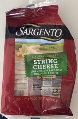 Sargento String Cheese Snacks, 12 Count, 12 Oz