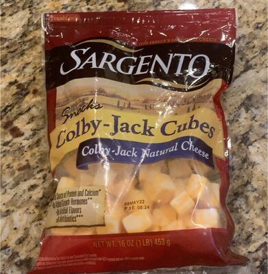 Colby-Jack Natural Cheese Cubes Snacks, Colby-Jack