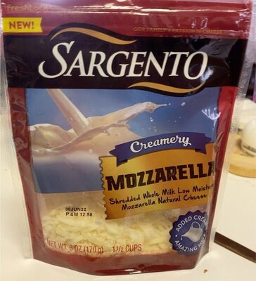 Creamery Shredded Mozzarella Natural  Cheese