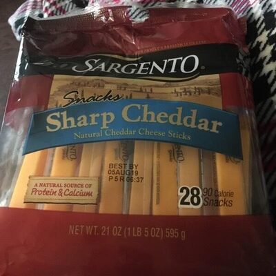 Sharp Cheddar Cheese Sticks, Sharp Cheddar