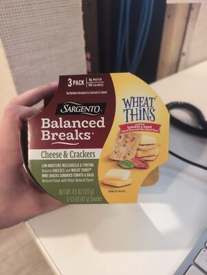 Wheat Thins Cheese & Crackers Snacks, Cheese