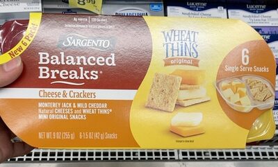 Cheese & Crackers Snacks, Cheese