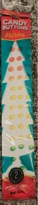 Strawberry, Banana & Green Apple Holiday Candy Buttons, Strawberry, Banana & Green Apple