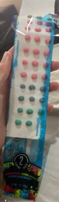 Watermelon, Sour Apple & Blue Raspberry Candy Buttons Sours, Watermelon, Sour Apple & Blue Raspberry