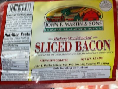 Smoked Hickory Wood Sliced Bacon