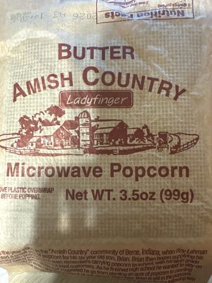 Microwave Popcorn, Butter