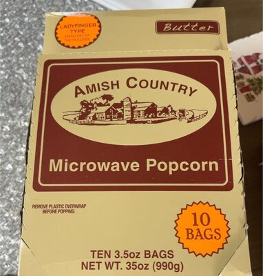 Butter Microwave Popcorn, Butter