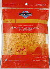 Fancy Shredded Sharp Cheddar Cheese, Sharp Cheddar