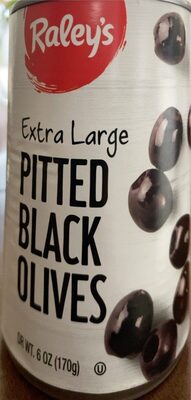 Extra Large Pitted Black Olives