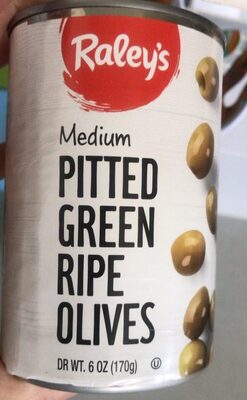 Medium Pitted Green Ripe Olives