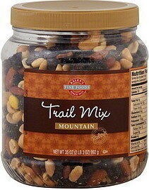 Mountain Peaks Raisins, Peanuts, Chocolate Flavored Pieces, Almonds & Cashews Trail Mix, Mountain Peaks