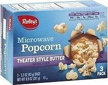 Theater Style Microwave Popcorn, Theater Style