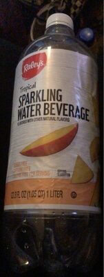 Tropical Sparkling Water Beverage, Tropical
