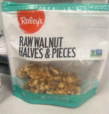 Raw Walnut Halves & Pieces