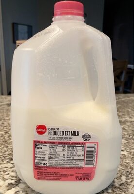 2% Reduced Fat Milk