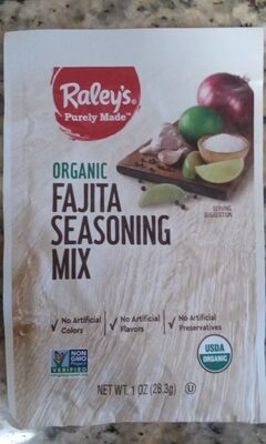 Organic Fajita Seasoning Mix, Fajita