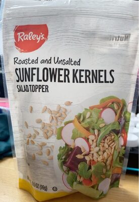 Roasted And Unsalted Sunflower Kernels Salad Topper, Roasted And Unsalted