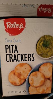 Sea Salt Pita Crackers, Sea Salt
