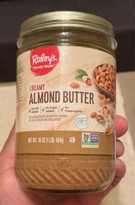 Creamy Almond Butter, Creamy
