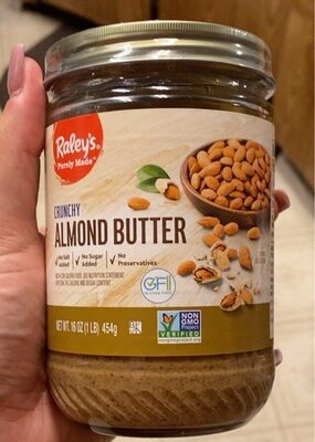 Crunchy Almond Butter, Crunchy
