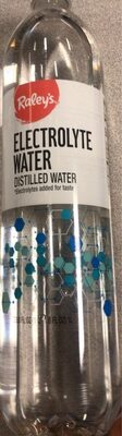 Electrolyte Water
