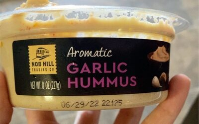 Aromatic Garlic Hummus, Aromatic Garlic