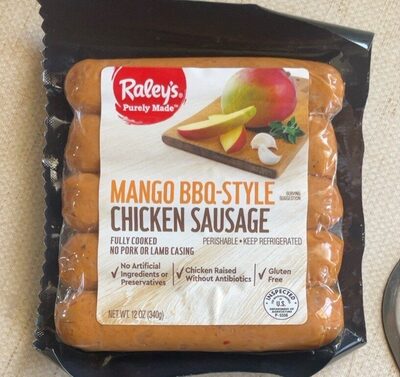 Mango BBQ-Style Chicken Sausage, Mango BBQ-Style