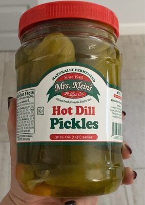 Hot Dill Pickles