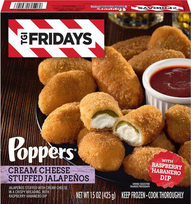 Jalapenos Stuffed With Cream Cheese In A Crispy Breading, With Raspberry Habanero Dip, Cream Cheese Stuffed Jalapenos