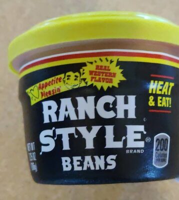 Ranch Style Pinto Beans Microwavable Cups, 7.25 oz.
