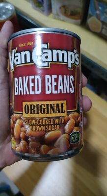 Van Camp's Original Baked Beans, 7g Protein Per Serving, Canned Beans, 15 oz. Can