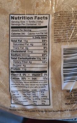 Flour Tortillas For Burritos, Flour