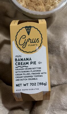 Banana Cream Pie, Banana