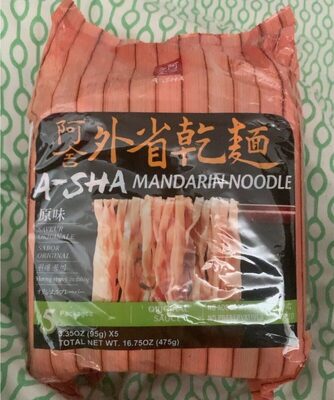 Mandarin Style Noodle With Original Soy Sauce, Original Soy Sauce