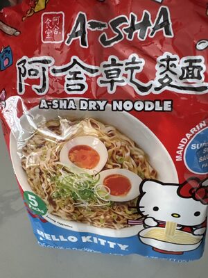 Mandarin Style Dry Noodles With Supercute Soy Sauce, Supercute Soy Sauce