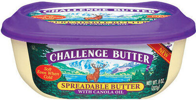 Sea Salted Spreadable Butter With Canola Oil, Sea Salted With Canola Oil