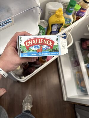 Unsalted Butter, Unsalted