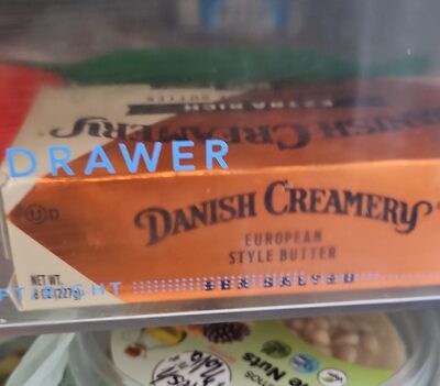 European Style Butter With Sea Salt, Sea Salt