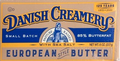 European Style Butter With Sea Salt, Sea Salt