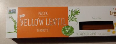 100% Pasta Spaghetti, Yellow Lentil