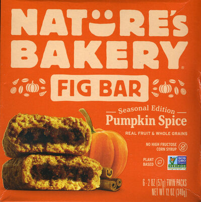 Pumpkin Spice Fig Bar, Pumpkin Spice